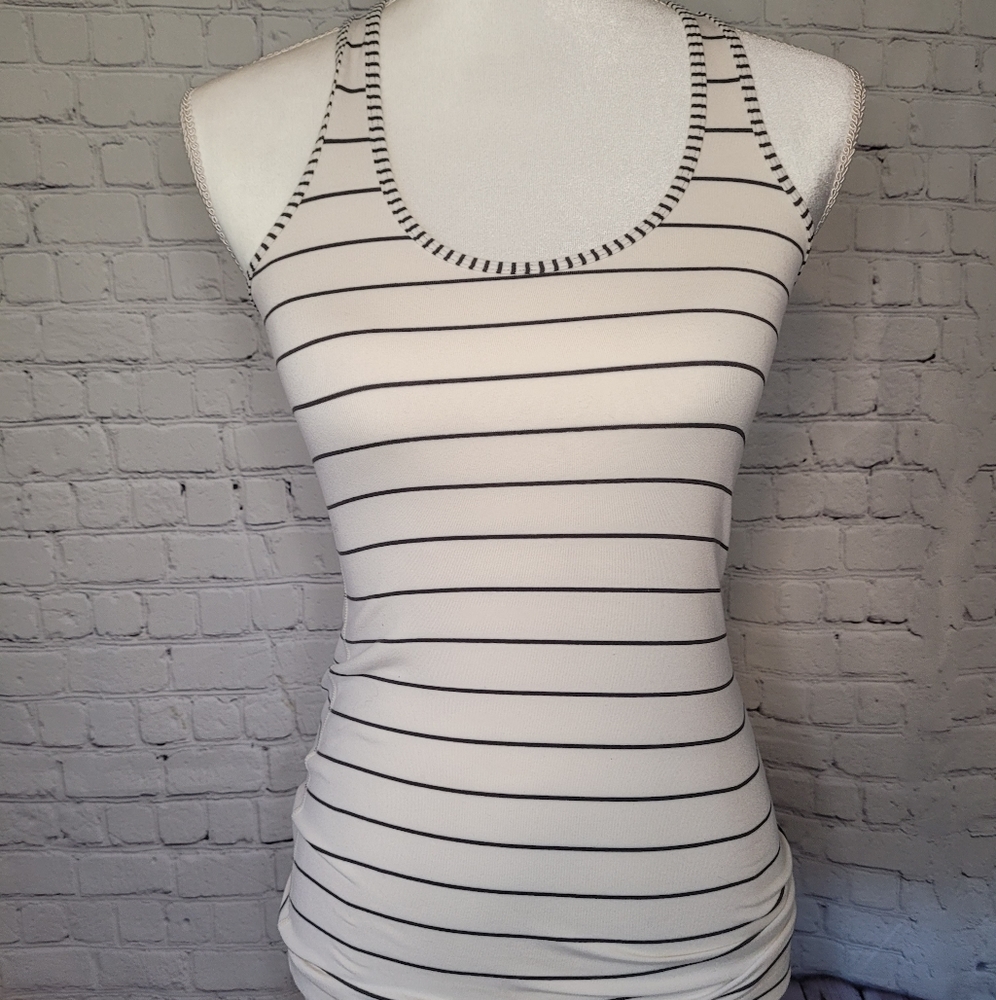 Lululemon Striped Racerback Tank - Picture 2 of 6